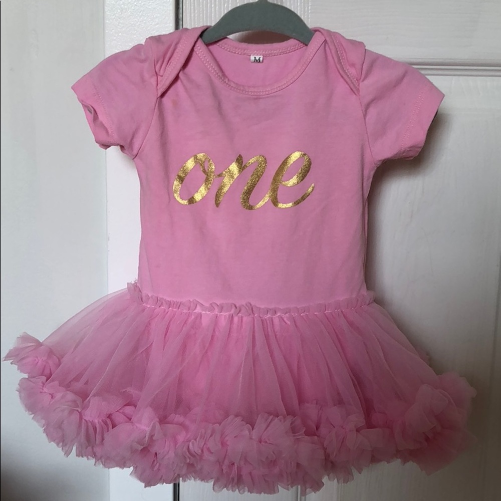 Girls ONE tutu leotard